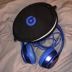 Beats Solo Wired Headphones (royal blue)